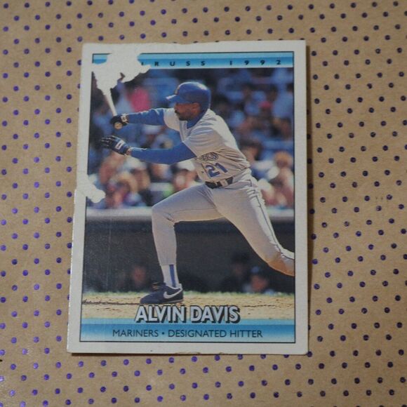 Alvin Davis #124 Baseball Card - Picture 1 of 2